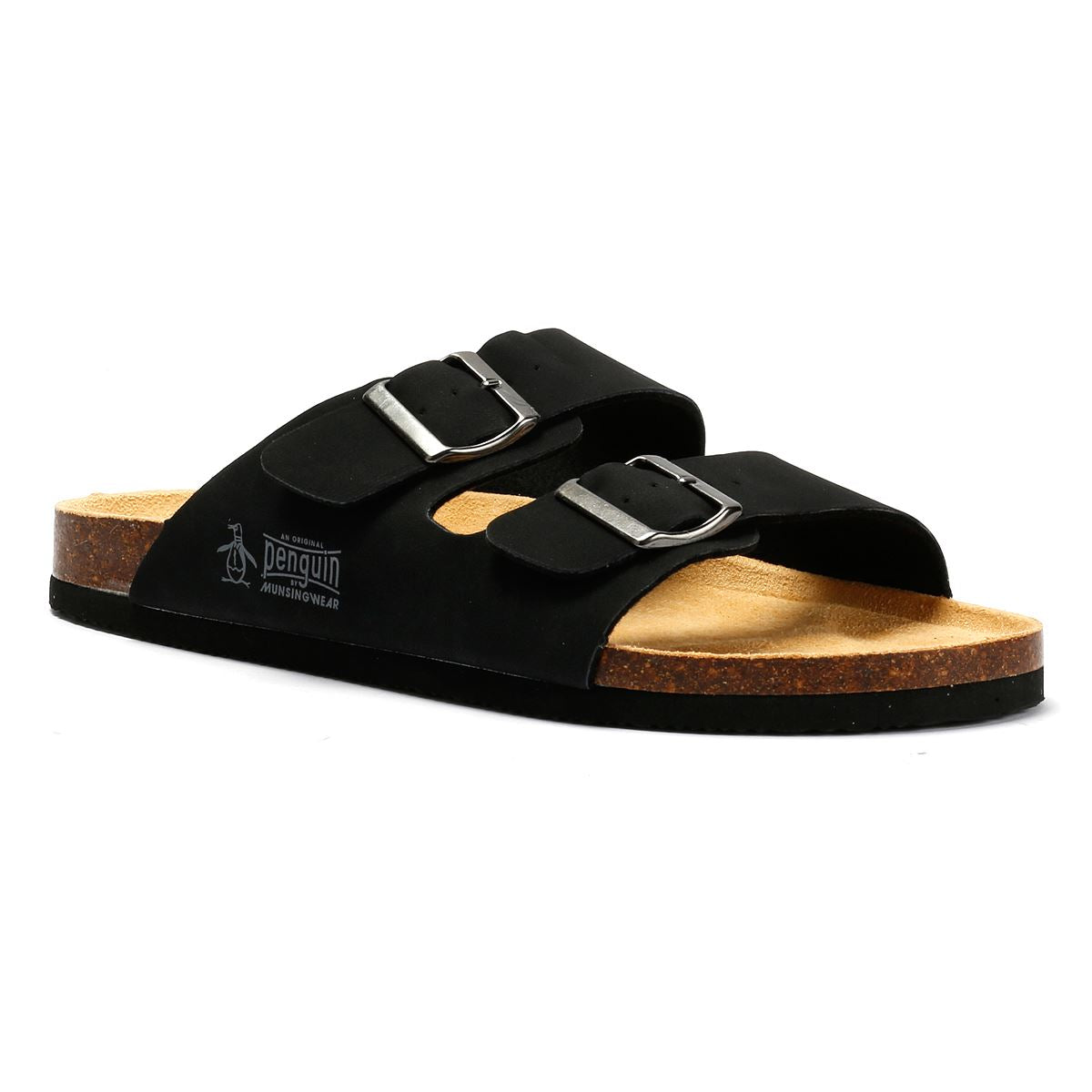 Penguin Port 2 Men's Black Sandals