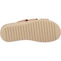 Hush Puppies Eden Wide Fit Leather Women's Tan Sandals