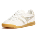Gola Stadium Leather Women's White/Gold Sneakers