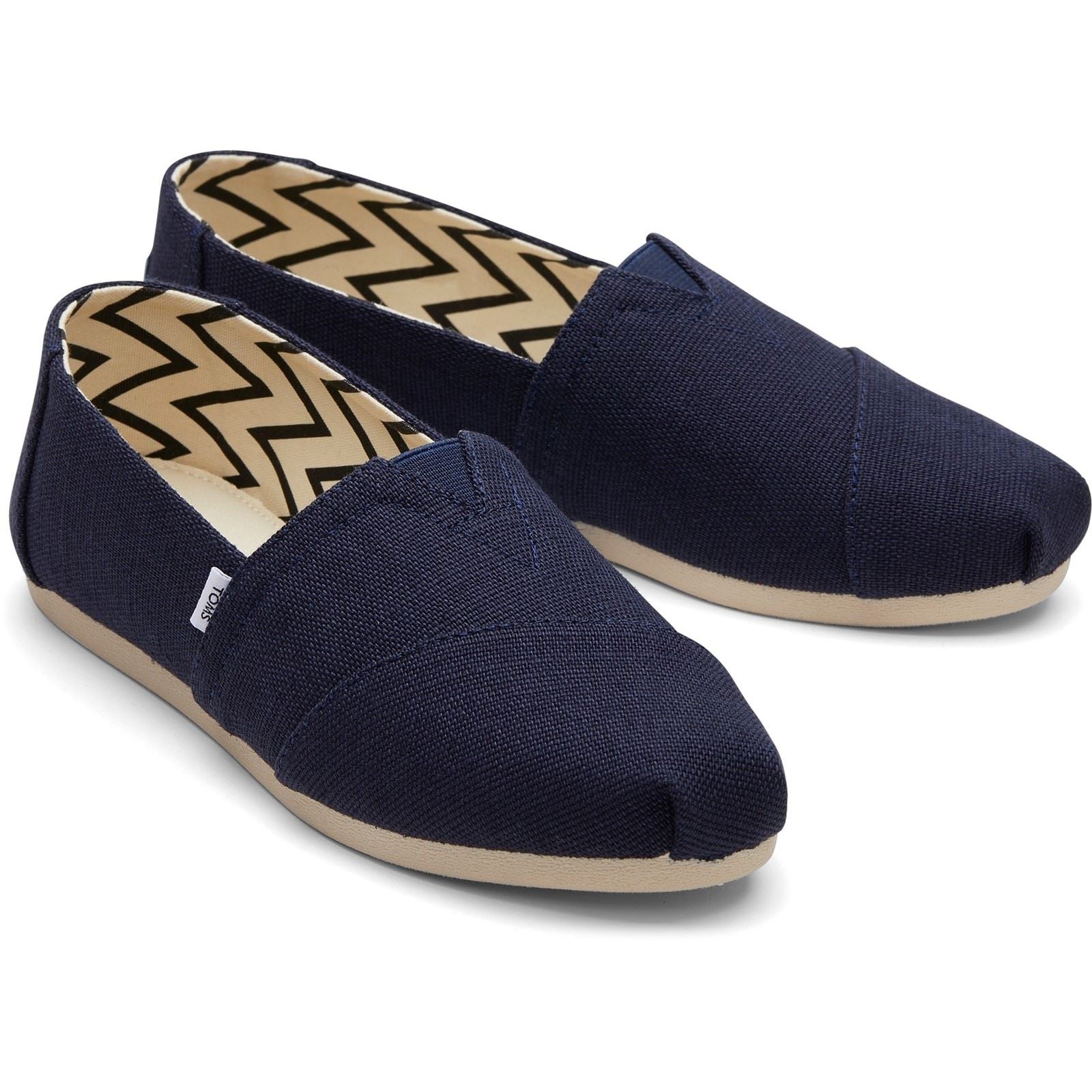 TOMS Alpargata Cotton Women's Navy Shoes
