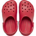 Crocs Toddler Classic Croslite Rubber Varsity Red Loafers