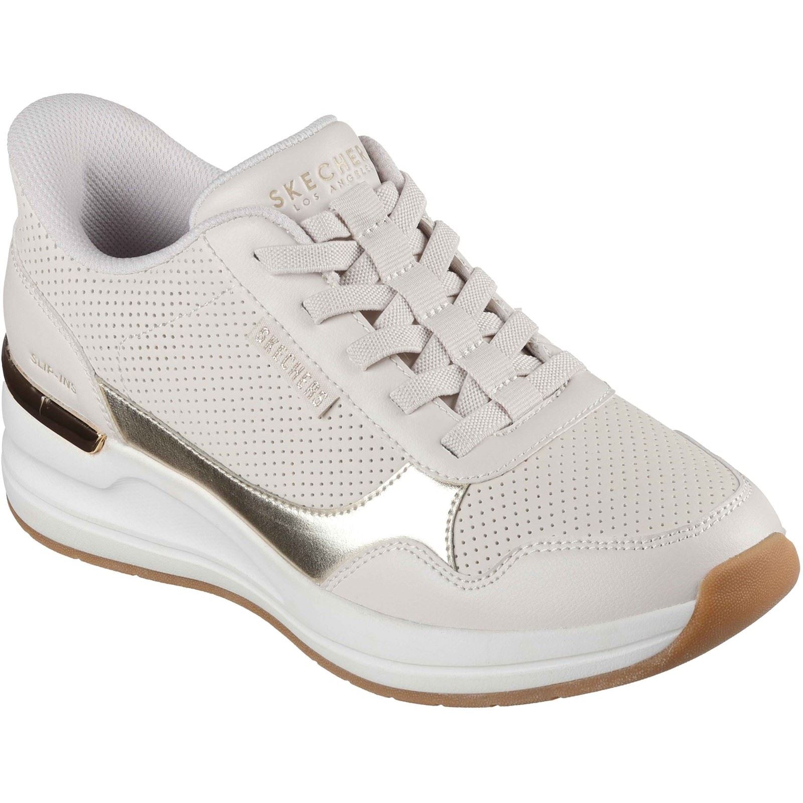Skechers Billion 2 Top-Tier Women's Natural Sneakers