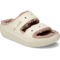 Crocs Classic Cozzzy Synthetic Women's Bone Sandals