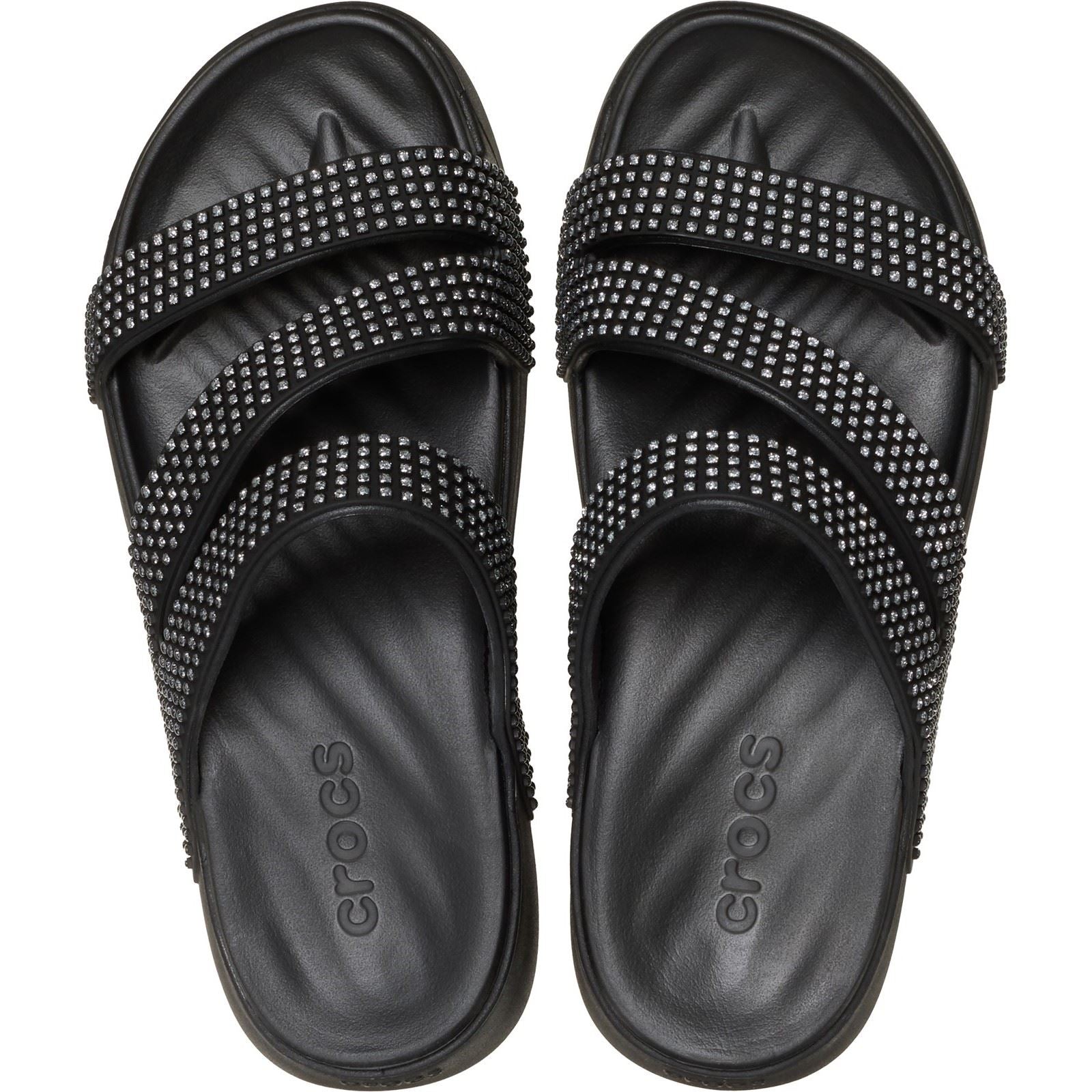 Crocs Getaway Strappy EVA Women's Black Sandals