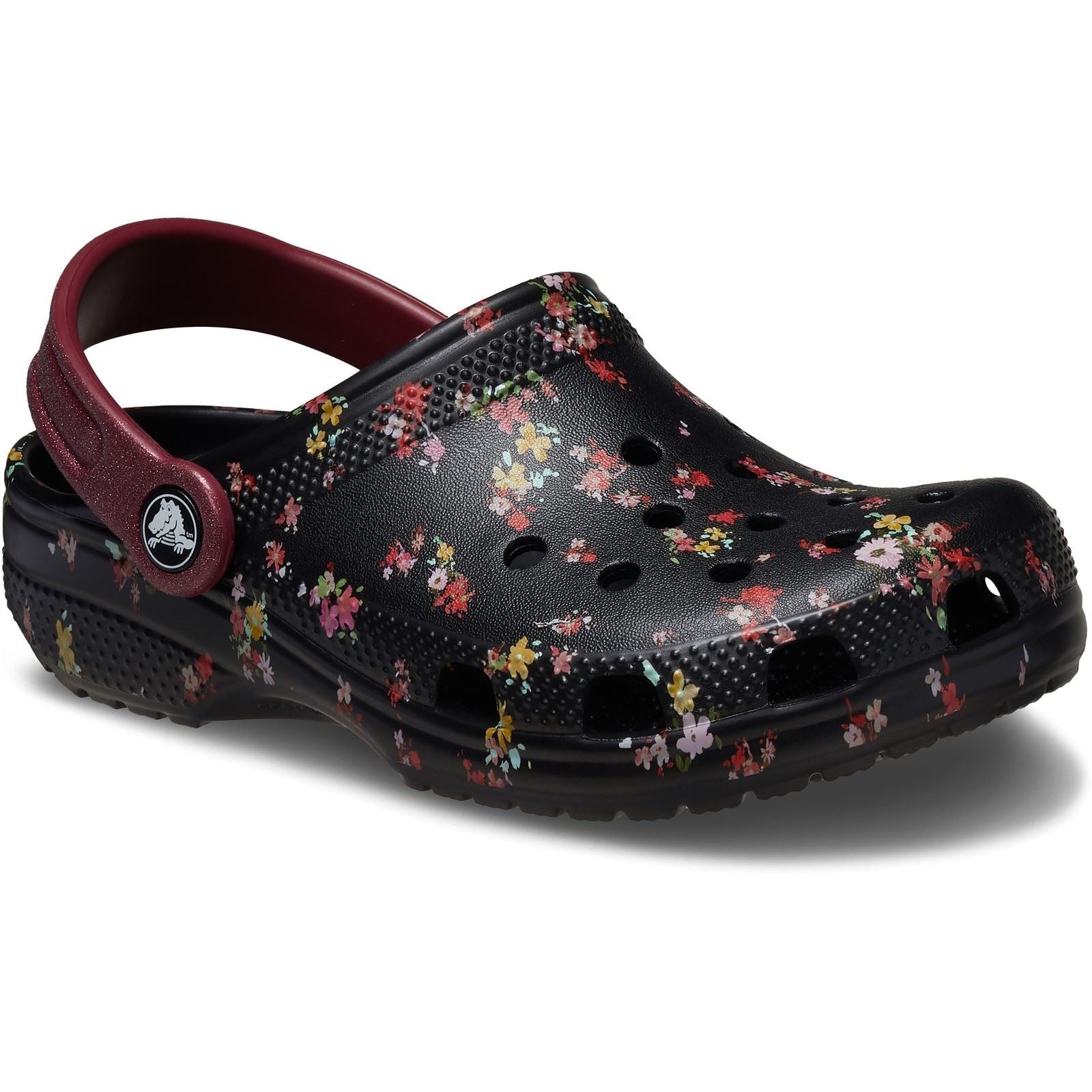 Crocs Classic Graphic Synthetic Black/Multi Loafers