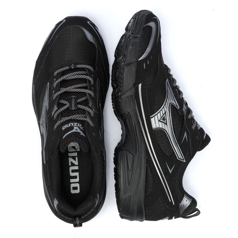 Mizuno MXR Tech Black / Metallic Grey Sneakers