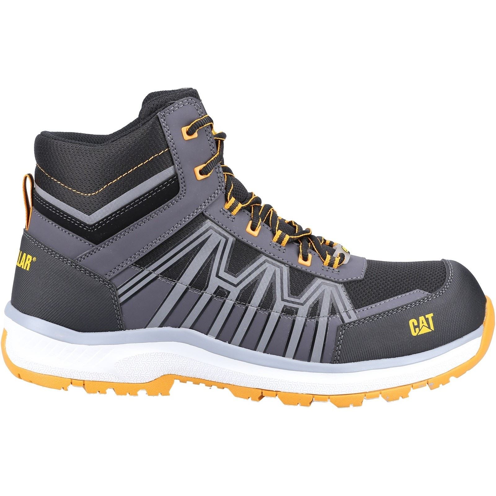 Caterpillar Charge PU/Mesh/Synthetic Black/Orange Hiking Boots