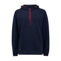 Hard Yakka Brushed Fleece Synthetic Men's Blue Hooded Sweatshirt