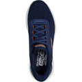 Skechers Edgeride Textile Men's Navy/Orange Sneakers