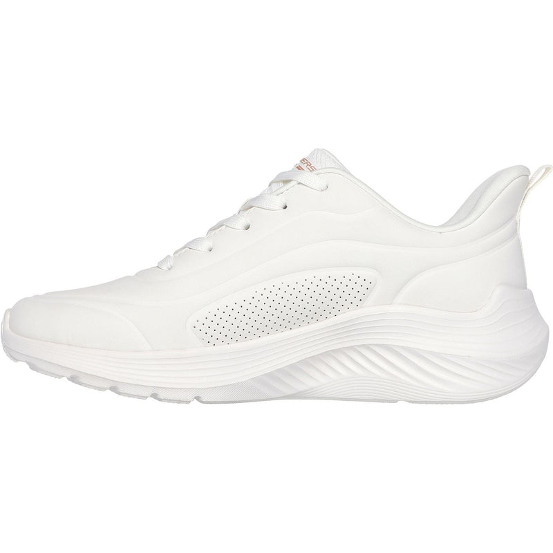 Skechers BOBS Sport Squad Waves Just Wading Synthetic Women's White Sneakers