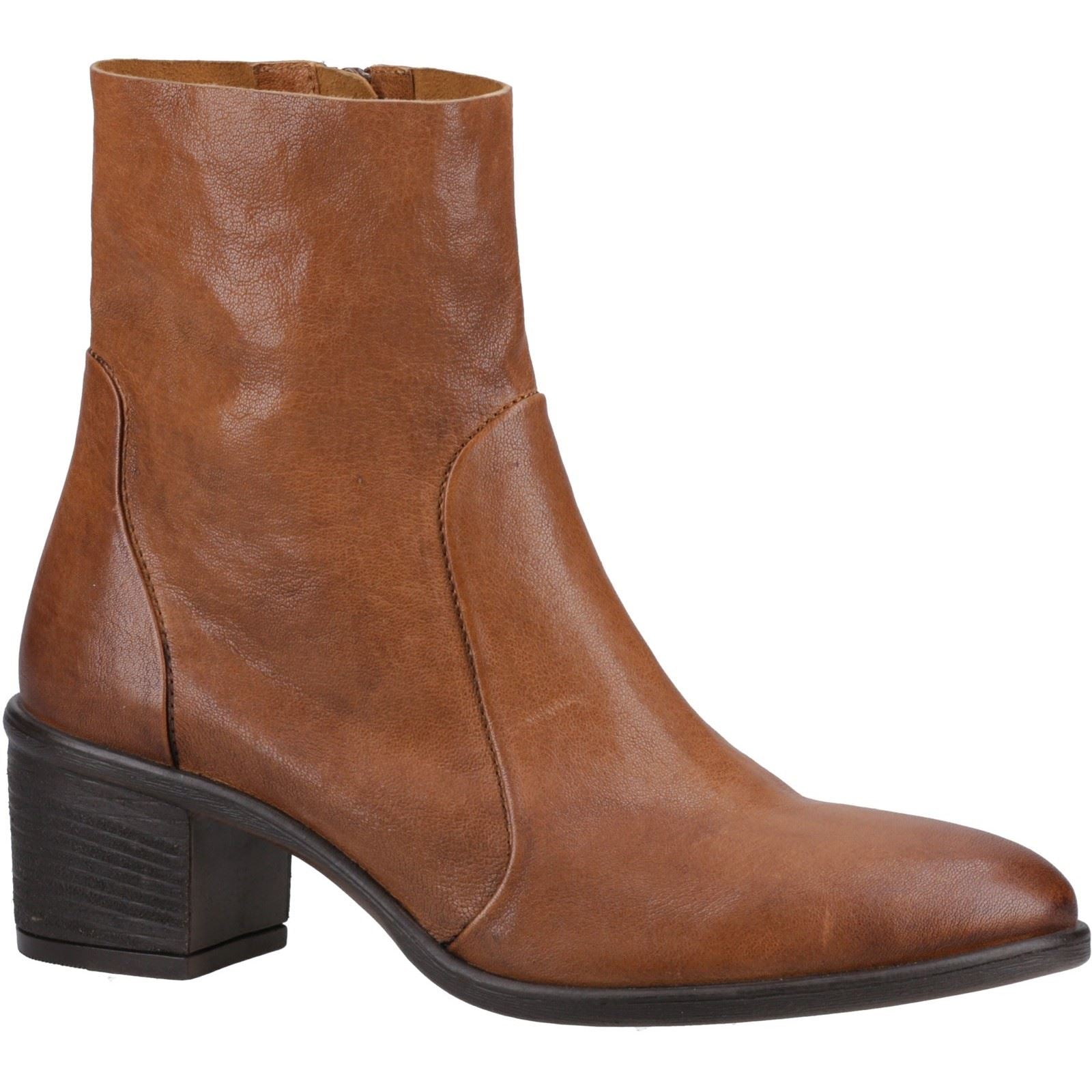 Hush Puppies Winona Leather Women's Tan Boots