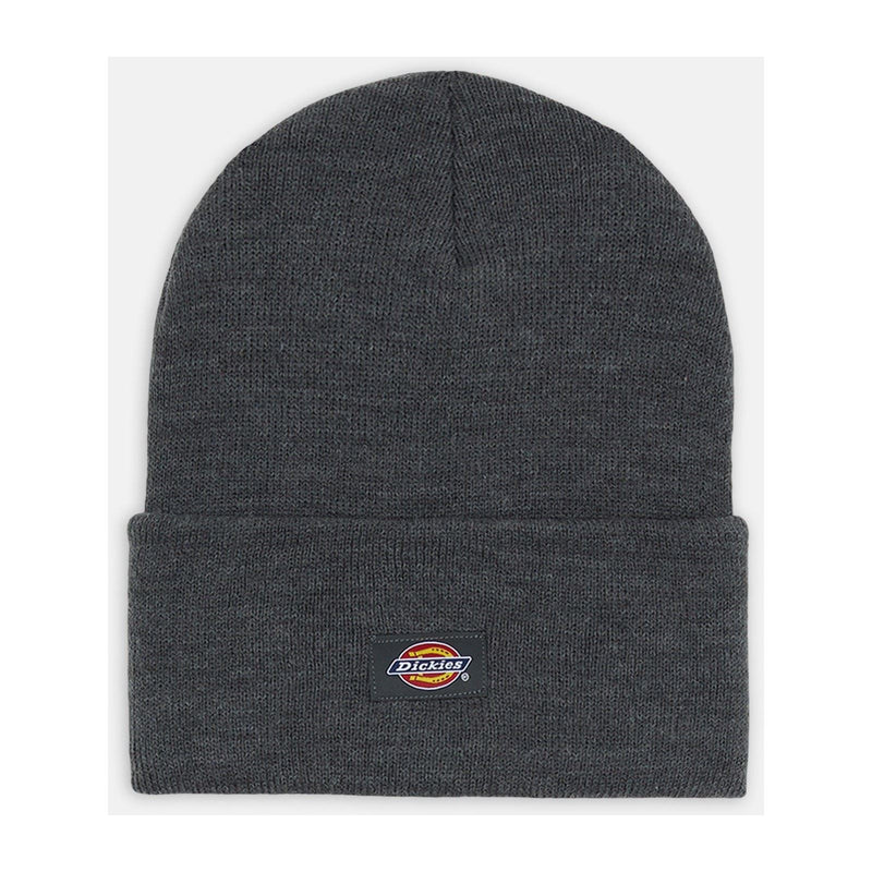 Dickies Acrylic Cuffed Unisex Adults Grey Beanie Hat