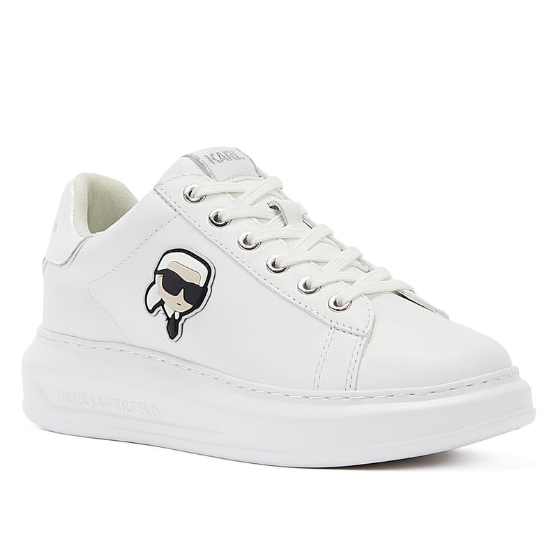 Karl Lagerfeld Kapri NFT LO Lace Women's White Mono Sneakers