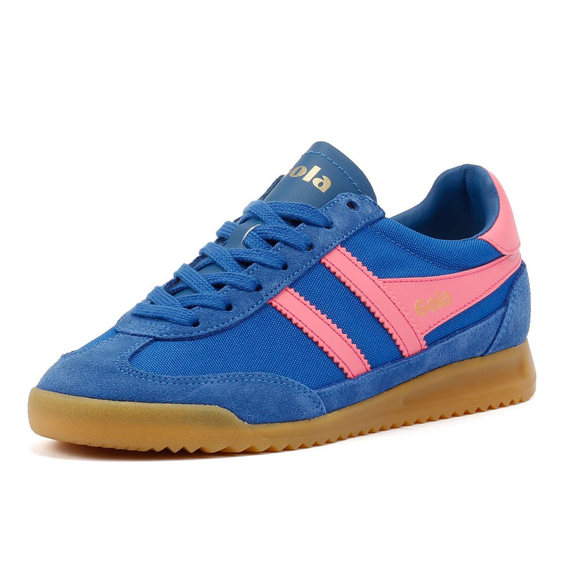 Gola Tornado Women's Sapphire/Fluro Pink Sneakers