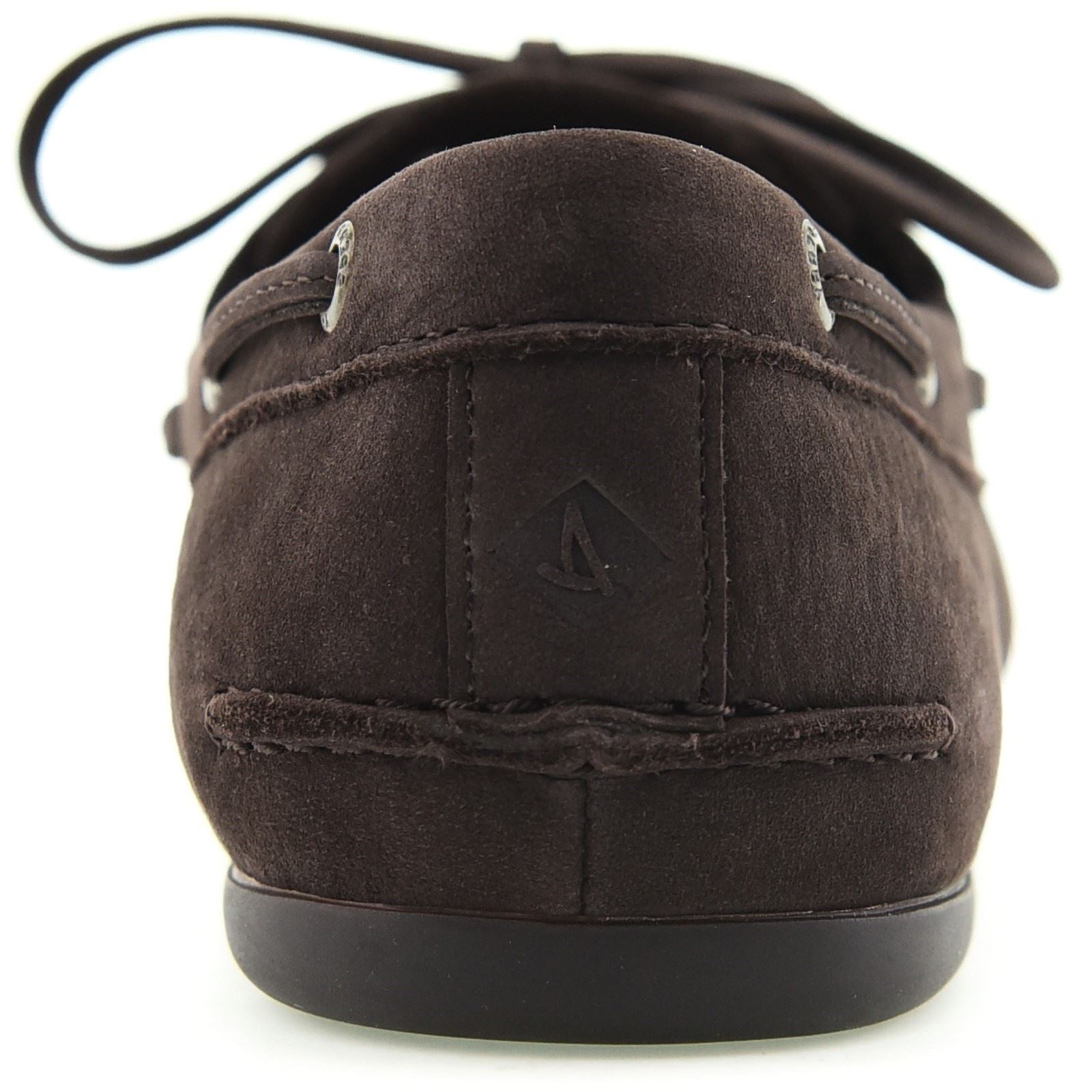 Sperry Slim Leather Women's Dark Brown Boat Shoes