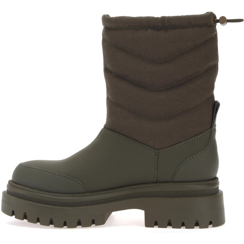 Rocket Dog Dita Textile Women's Olive Boots
