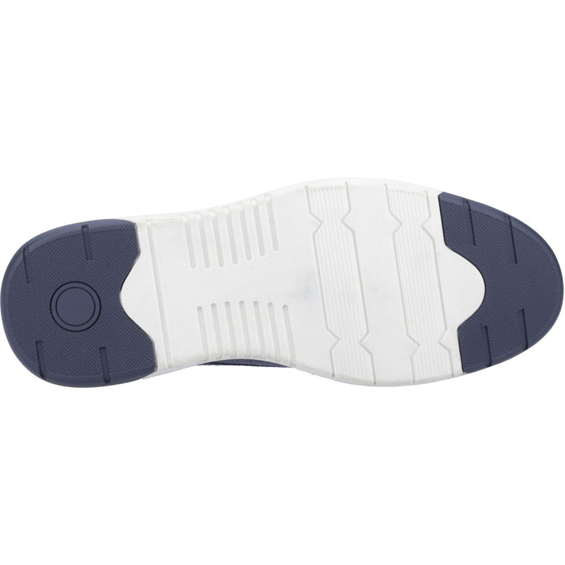 Hush Puppies Bruce Canvas Men's Navy Lace-Up Shoes