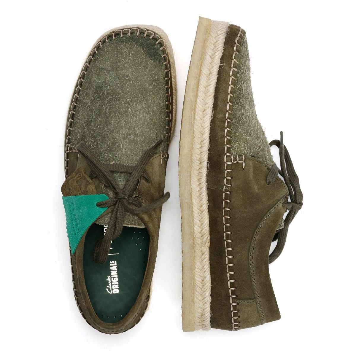 Pompeii X Clarks Originals Weaver Suede Men's Cactus Shoes