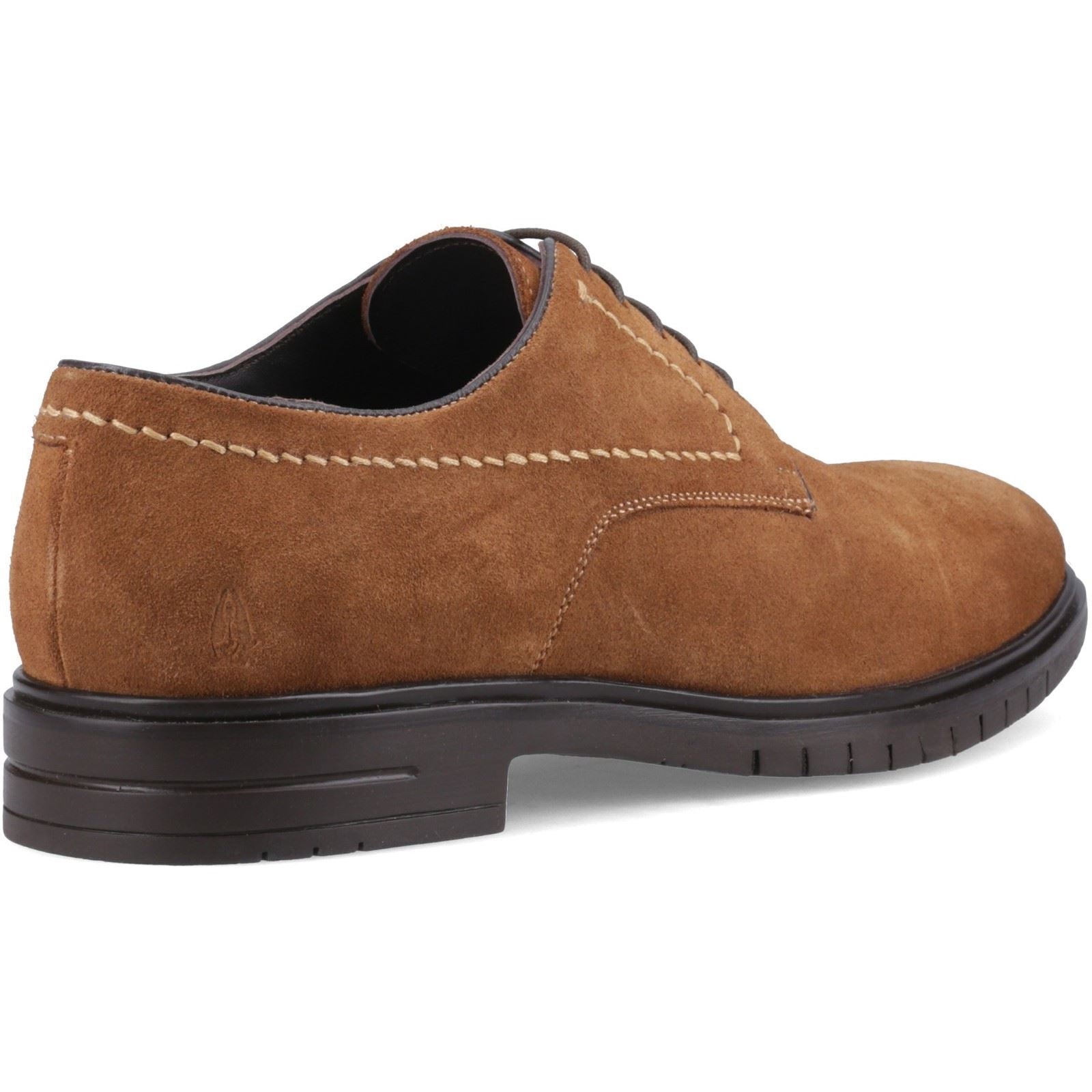 Hush Puppies Sterling Suede Leather Men's Tan Standard Lace-Up Shoes