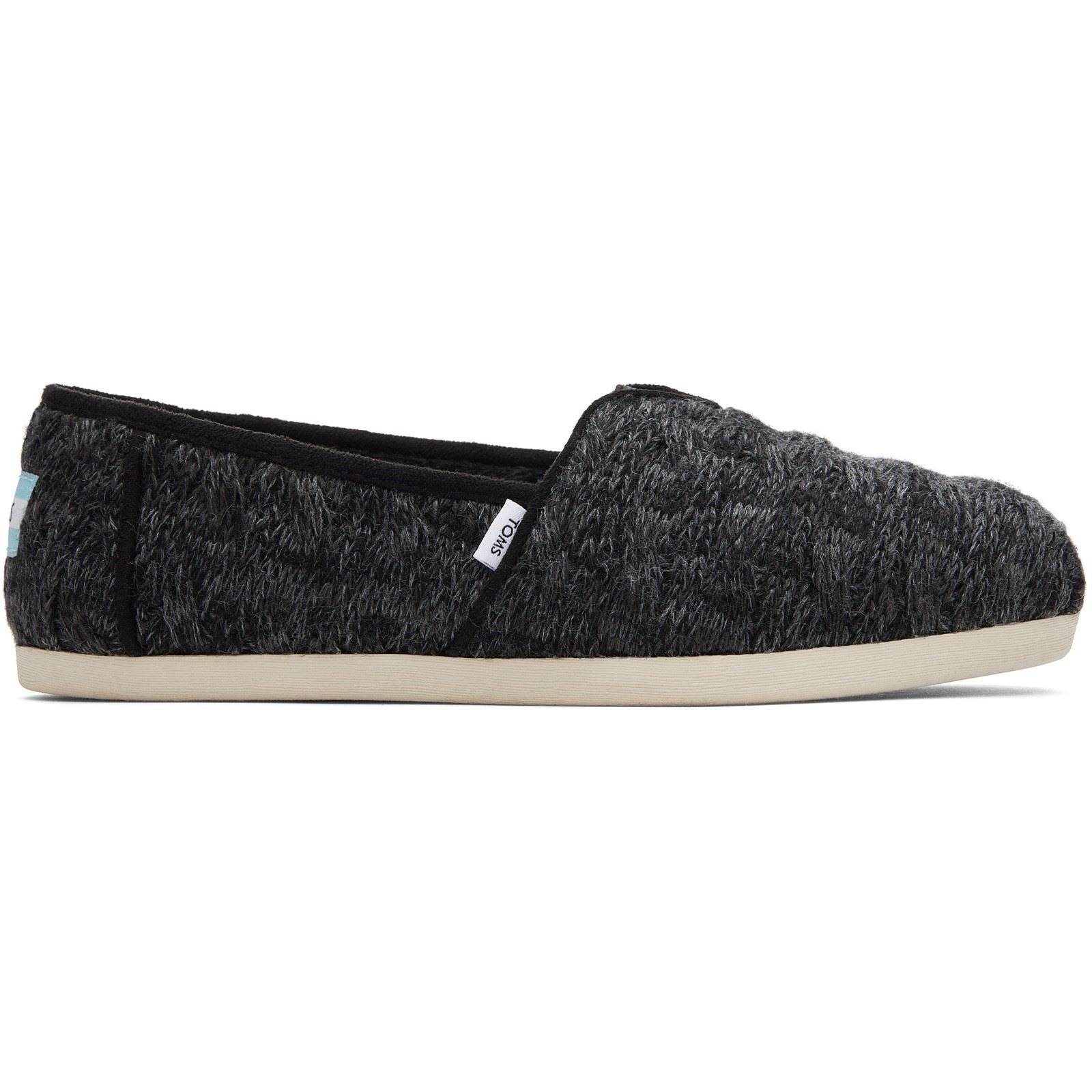 TOMS Alpargata with Cloudbound Polyester Women's Black Espadrilles