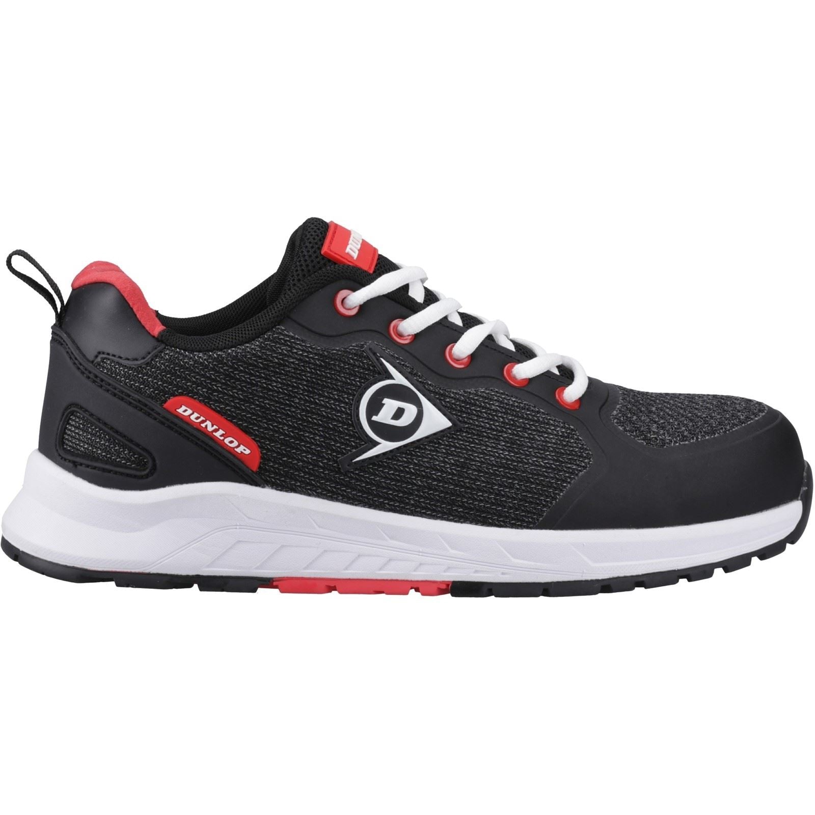 Dunlop T-Max Textile Men's Black/Red Safety Shoes
