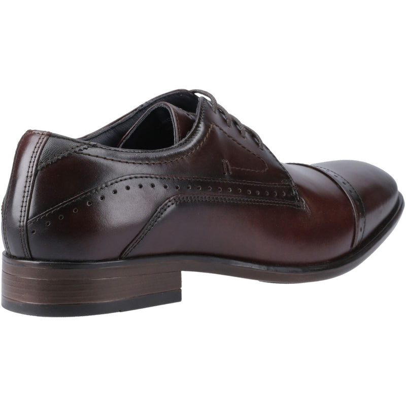 Pod Ralph Leather Men's Chestnut Oxford Shoes