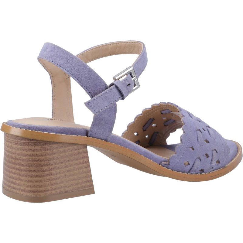 Hush Puppies Lacie Suede Women's Blue Sandals