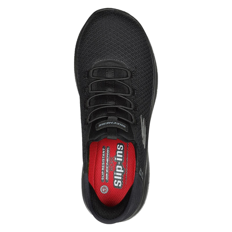 Skechers Workwear Summits SR - Enslee Textile Women's Black Safety Sneakers