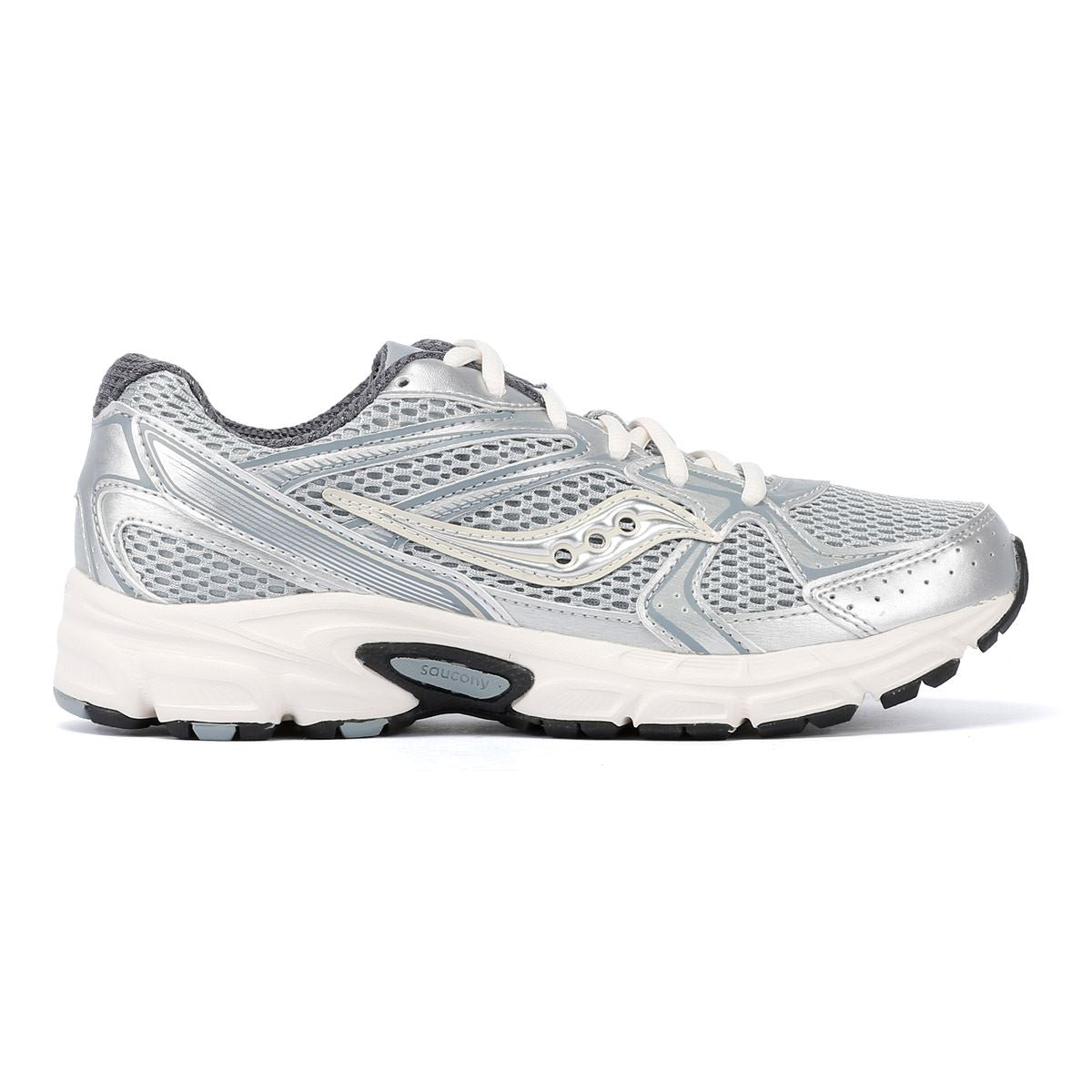 Saucony Ride Millenium Silver/Cream Sneakers