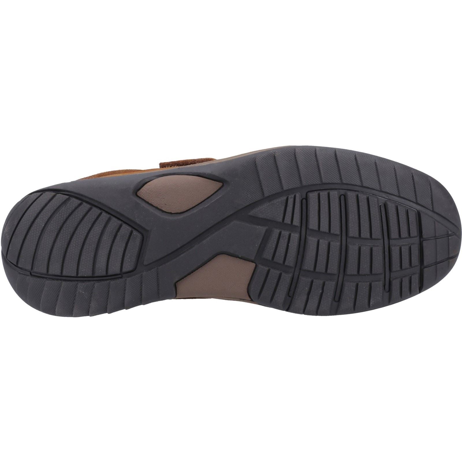 Hush Puppies Douglas Leather Men's Tan Nubuck Moccasins Shoes