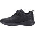 Hush Puppies Marling Bungee Lace Junior Synthetic Black Shoes