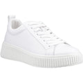 Hush Puppies Harlow Leather Women's White Sneakers
