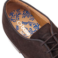 Base London Bronte Leather Men's Dark Brown Oxford Shoes