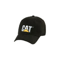 Caterpillar Trademark Cotton Unisex Adults Black Baseball Caps