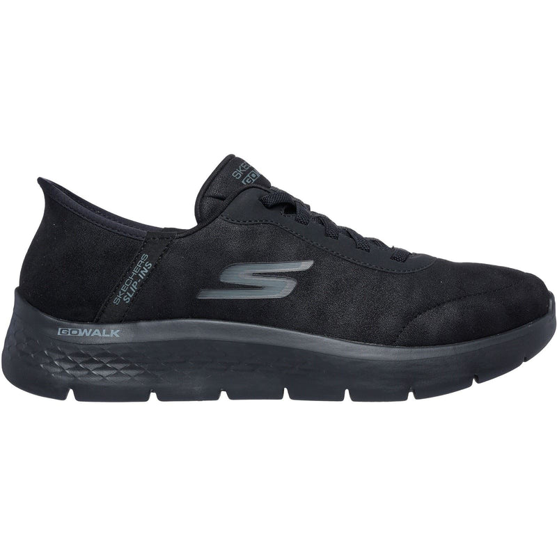 Skechers GO WALK Flex Smooth Motion Textile Men's Black Sneakers