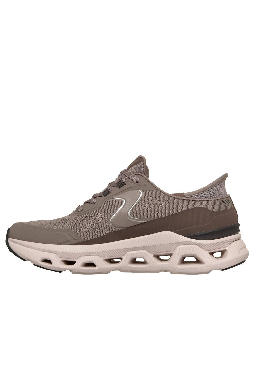 Skechers Slip-Ins Glide Step Altus Mesh Women's Khaki Sneakers