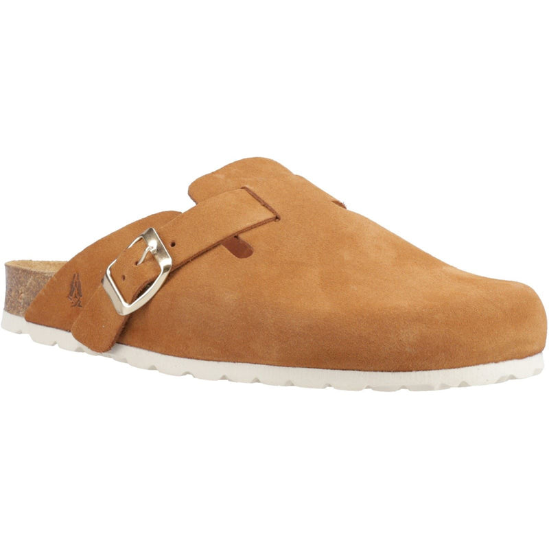 Hush Puppies Bailey Suede Women's Tan Clogs