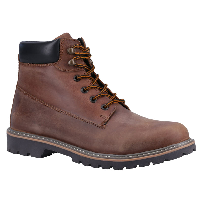 Cotswold Pitchcombe Leather Men's Brown Boots