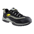 Caterpillar Moor Leather Black Safety Sneakers