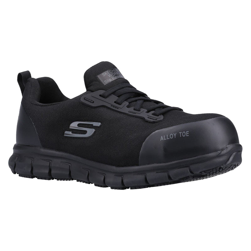 Skechers Workwear Sure Track Jixie Textile Women's Black Safety Sneakers