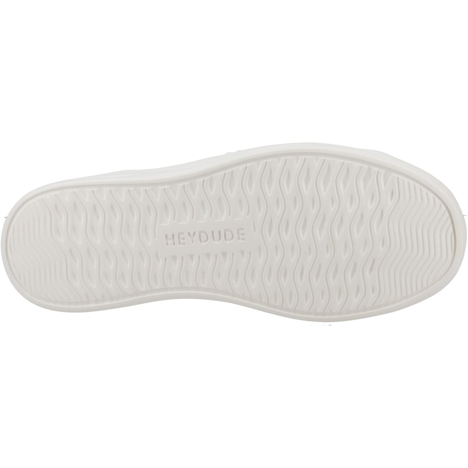 HEYDUDE Karina Duo Classic Synthetic Women's White Sneakers