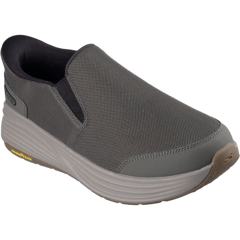 Skechers Go Walk Stability 2.0 Synthetic Men's Dark Taupe Sneakers