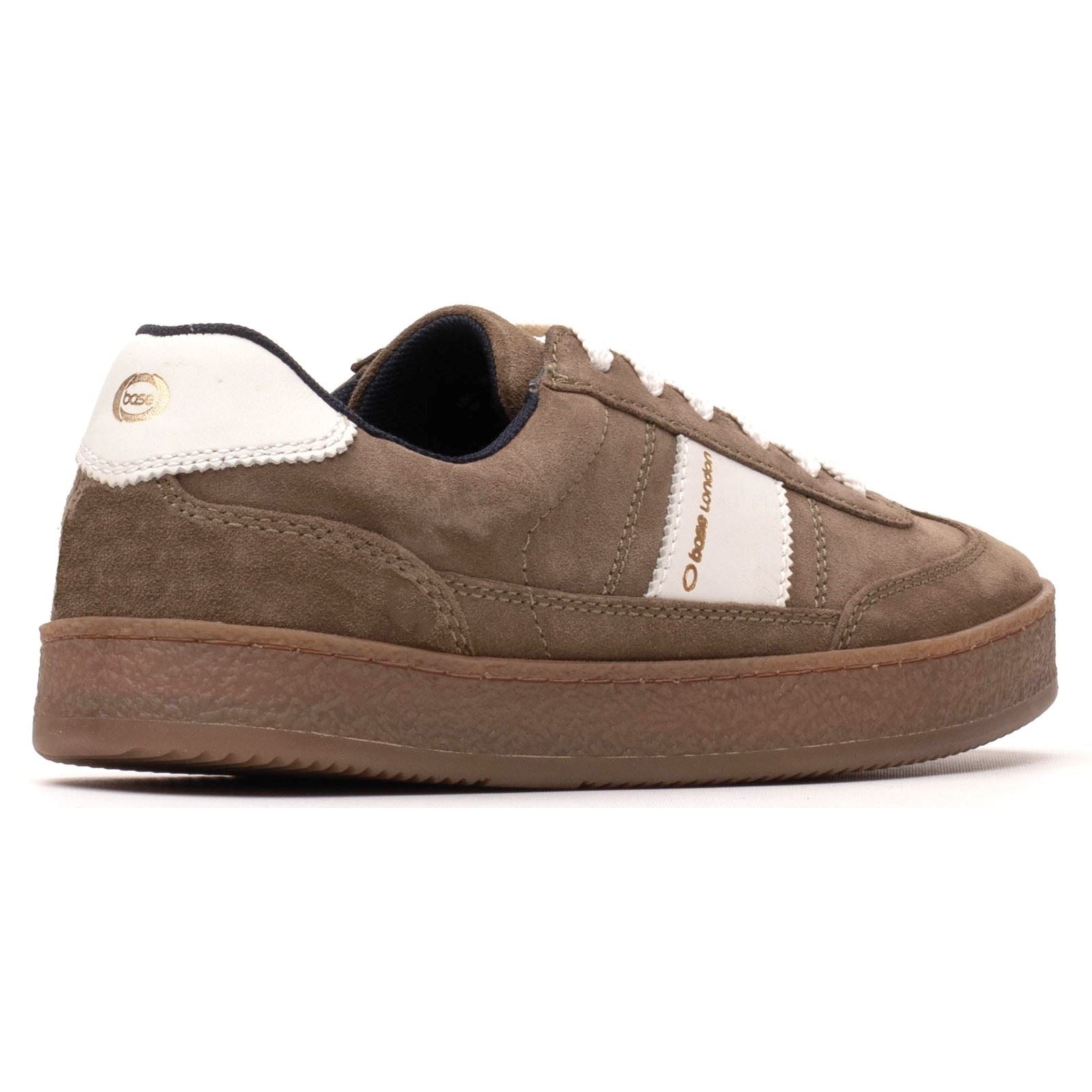 Base London Banksy Leather Men's Sage Sneakers