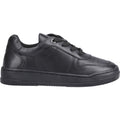 Hush Puppies Dougie Leather Boys's Black Sneakers