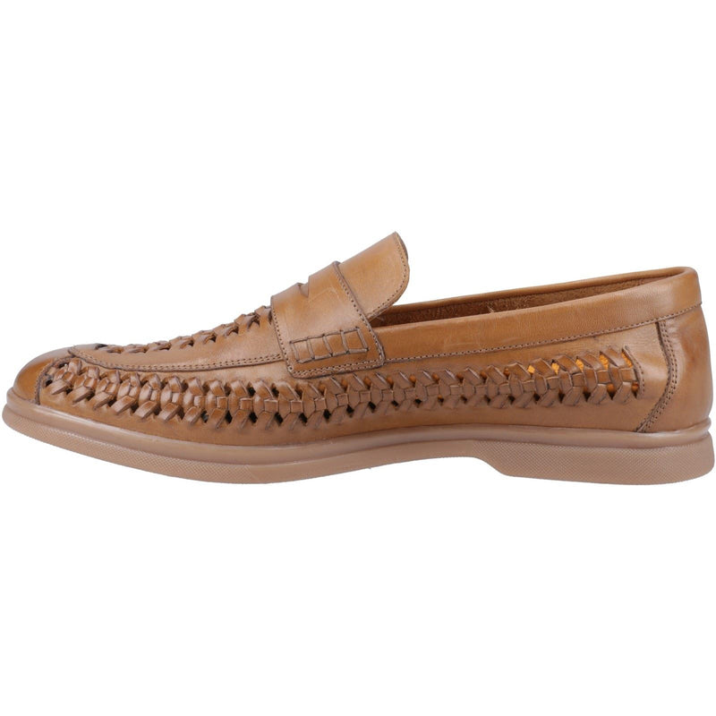 Hush Puppies Bowie Leather Men's Tan Loafers