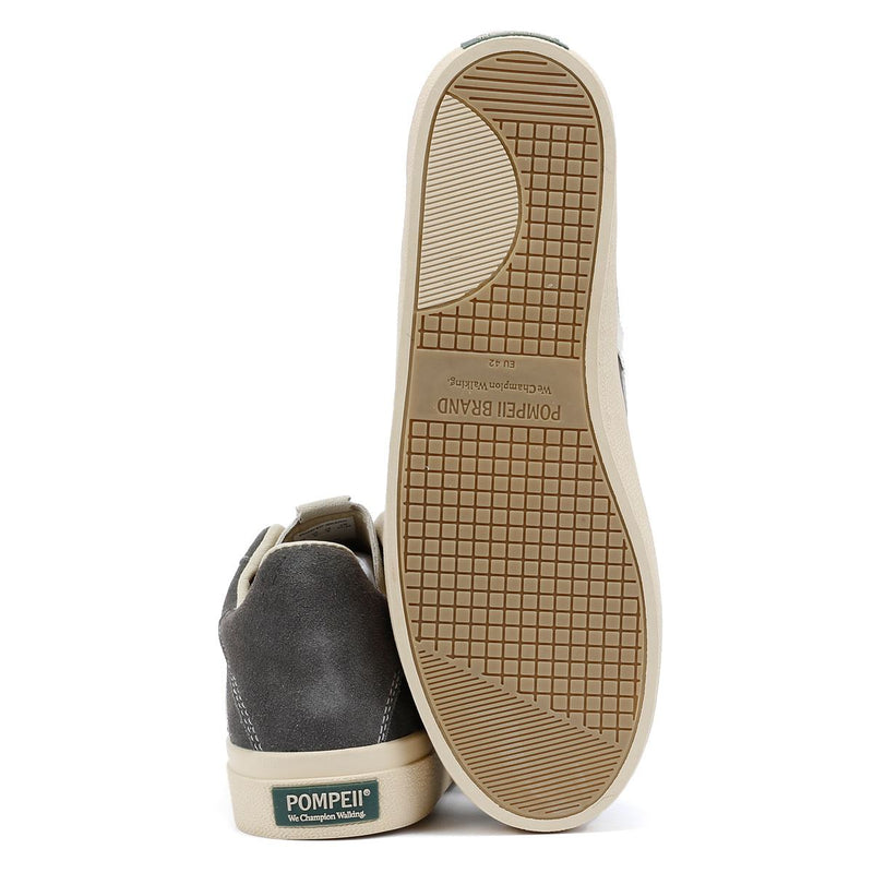 Pompeii Dart Suede Men's Gray/Ecru Sneakers