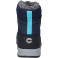 Hi-Tec Leo Nylon Bluenights/Black/Peacock Blue Winter Mid Calf Boots