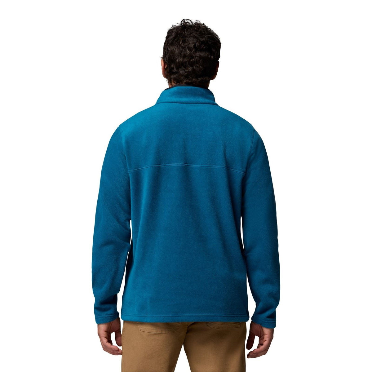 Columbia Steens Mountain Half Snap II Polyester Men's Blue Fleece Pullover
