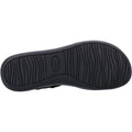 Hush Puppies Sylvie Leather Women's Black Sandals