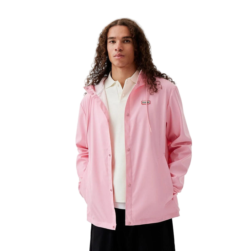 Hunter Izzy Hooded Unisex Adults Pink Jacket